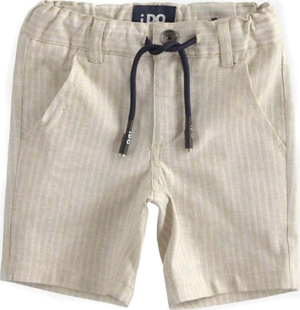 I Do Completo Bambino Camicia Bianca In Lino A Bottoni E Pantaloncino Corto Beige Bermuda Con Cordino 6-24 Mesi Moda/Bambini e ragazzi/Abbigliamento/Completi e coordinati/Completi due pezzi con pantalone Mondo Bimbo - Bagnara Calabra, Commerciovirtuoso.it