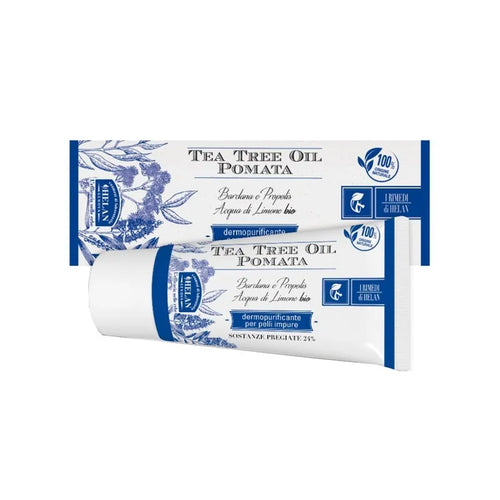 Helan, I Rimedi, Tea Tree Oil Pomata, Dermopurificante, 30 ml