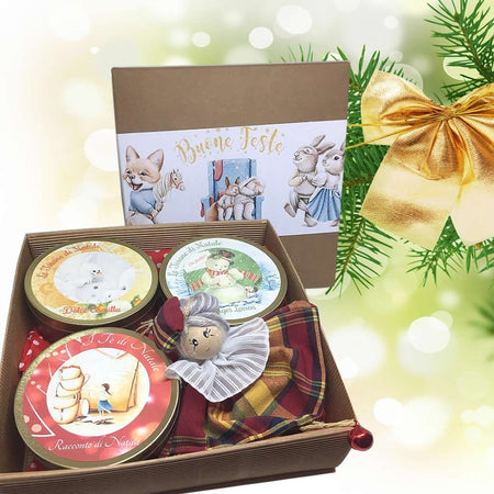 I Tè di Natale - Confezione Regalo con pupetta Alimentari e cura della casa/Caffè tè e bevande/Tè e tisane/Tè in confezione regalo MariTea bottega del Tè - Lodi, Commerciovirtuoso.it