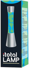 I-Total Lampada Lava Liquido Blu Cera Verde Lampada per Illuminazione D'atmosfera Lava Lamp Vetro Design Moderno