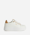 Alviero Martini donna Sneakers zeppate in eco nappa con logo 1ᴬ Classe Bianche