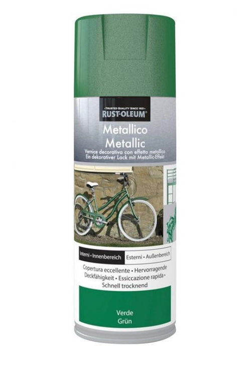 RUST-OLEUM - SPRAY EFFETTO METALLICO VERDE 400 ML