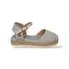 Espadrillas Bambina XTI Beige con Fibia – Scarpe Cerimonia Classiche, Comode e Versatili