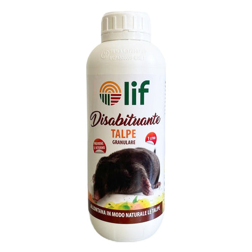 Disabituante per talpe granulare a lunga durata 1 lt