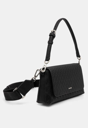 calvin klein BORSA CK MUST CONV SHOULDER BAG MONO da donna