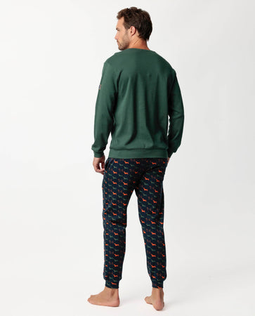 Admas Pigiama da Uomo in Caldo Cotone 63760 2511S33