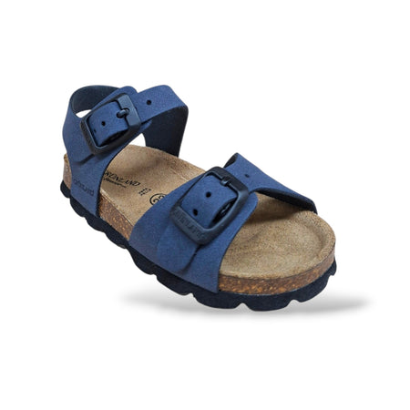 Sandalo Bio Sughero Bambini Grunland Junior Aria Blu – Primi Passi Fibia EVA
