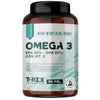 Integratore Di Omega 3 In Capsule Softgel 1420 Mg - Integratore Olio Di Pesce Per Colesterolo, Pressione Alta, Cuore E Memoria - 90 Capsule Softgel Ad Alto Dosaggio Epa 500 Mg Dha 250 Mg Capsule Softgel Certificato Pesca Sostenibile Fos