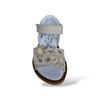 Sandalo Primi Passi Balducci Cita Pelle Beige Cerimonia Made in Italy Bambina