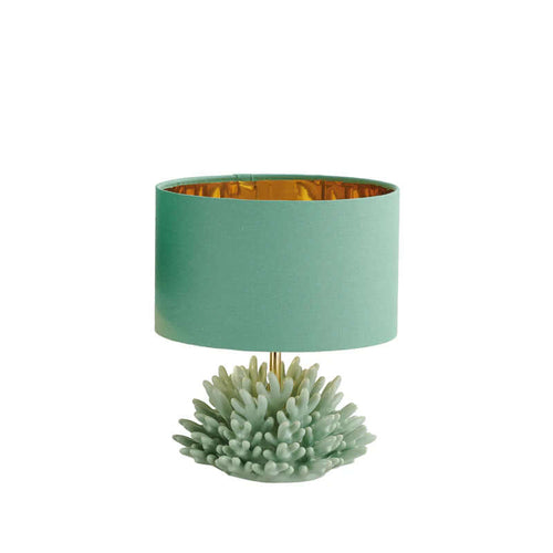 Lume Melaverde Corallo Verde – Ceramica 30 cm Bomboniera Artigianale