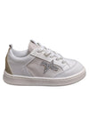 Scarpe sneakers Bambine e ragazze TWELVE RAPTOR  bianco-argento-platino laccio