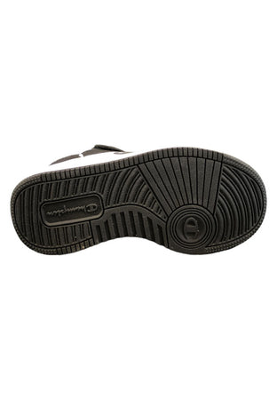 Scarpe sneakers Unisex bambini Champion REBOUND  bianco-nero laccio elastico