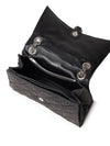 Balenciaga Borsa a Spalla Crush Medium in Denim da donna
