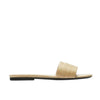 N°21 ciabatte donna n21 - flat raffia - beige da donna