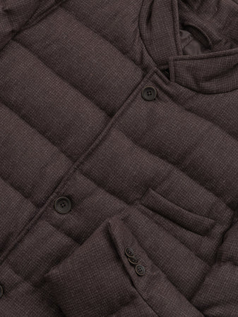 Herno Cappotto imbottito con colletto da uomo