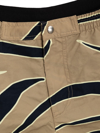Bottega Veneta Boxer Mare con Stampa Animalier da uomo