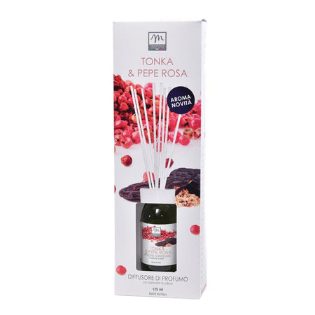 Diffusore di essenza con bacchette in cotone boccette da 125 mL per profumazione ambiente