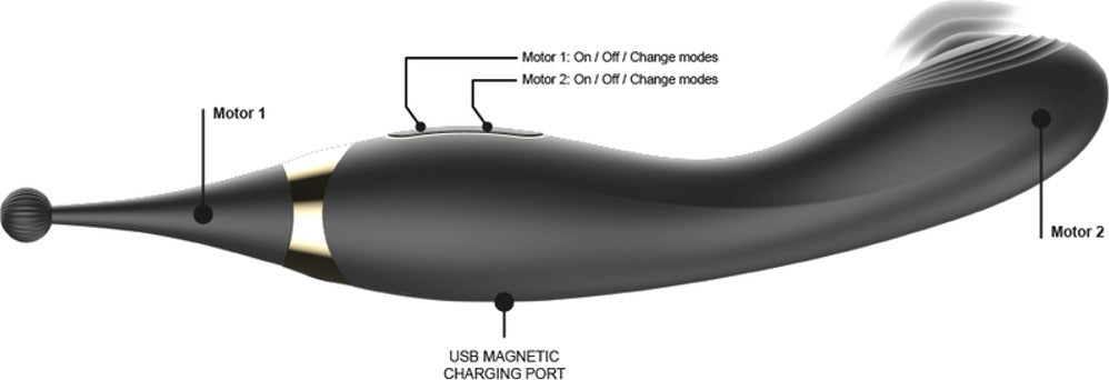 Ibiza Vibratore In Silicone G-spot E Clitoride Con Pulsazioni Ricaricabile Usb Salute e cura della persona/Erotismo e contraccezione/Sex toys/Vibratori/Vibratori G-Spot Kondorama - Martinsicuro, Commerciovirtuoso.it