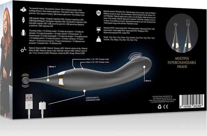 Ibiza Vibratore In Silicone G-spot E Clitoride Con Pulsazioni Ricaricabile Usb Salute e cura della persona/Erotismo e contraccezione/Sex toys/Vibratori/Vibratori G-Spot Kondorama - Martinsicuro, Commerciovirtuoso.it