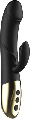 Ibiza Vibratore in Silicone Nero Con Stimolatore Clitoride Rabbit Vibratore Classico Salute e cura della persona/Erotismo e contraccezione/Sex toys/Vibratori/Vibratori classici Kondorama - Martinsicuro, Commerciovirtuoso.it