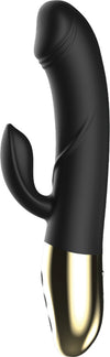 Ibiza Vibratore in Silicone Nero Con Stimolatore Clitoride Rabbit Vibratore Classico Salute e cura della persona/Erotismo e contraccezione/Sex toys/Vibratori/Vibratori classici Kondorama - Martinsicuro, Commerciovirtuoso.it