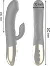 Ibiza Vibratore in Silicone Nero Con Stimolatore Clitoride Rabbit Vibratore Classico Salute e cura della persona/Erotismo e contraccezione/Sex toys/Vibratori/Vibratori classici Kondorama - Martinsicuro, Commerciovirtuoso.it