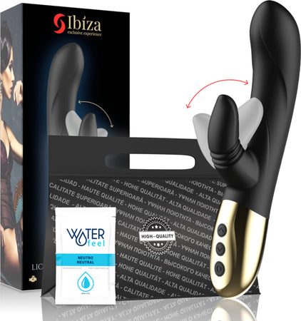 Ibiza Vibratore Rabbit Con Stimolatore Clitorideo Mobile Licking 2 Motori Ricaricabile Usb Salute e cura della persona/Erotismo e contraccezione/Sex toys/Vibratori/Vibratori Rabbit Kondorama - Martinsicuro, Commerciovirtuoso.it