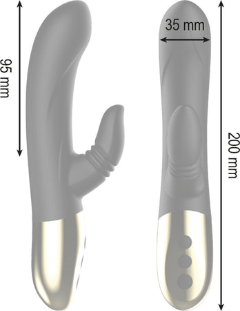 Ibiza Vibratore Rabbit Con Stimolatore Clitorideo Mobile Licking 2 Motori Ricaricabile Usb Salute e cura della persona/Erotismo e contraccezione/Sex toys/Vibratori/Vibratori Rabbit Kondorama - Martinsicuro, Commerciovirtuoso.it