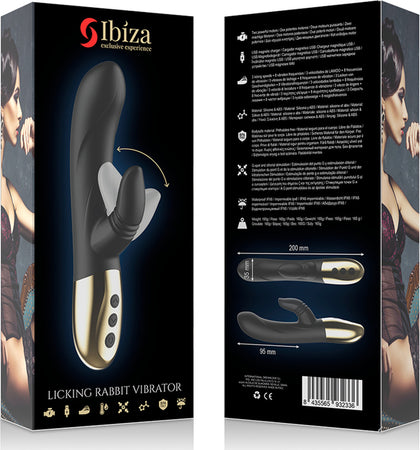 Ibiza Vibratore Rabbit Con Stimolatore Clitorideo Mobile Licking 2 Motori Ricaricabile Usb Salute e cura della persona/Erotismo e contraccezione/Sex toys/Vibratori/Vibratori Rabbit Kondorama - Martinsicuro, Commerciovirtuoso.it