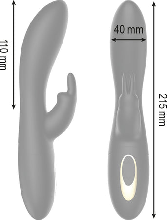 Ibiza Vibratore Rotante Rabbit In Silicone Nero Con Stimolatore Clitoride Ricaricabile Usb Salute e cura della persona/Erotismo e contraccezione/Sex toys/Vibratori/Vibratori Rabbit Kondorama - Martinsicuro, Commerciovirtuoso.it