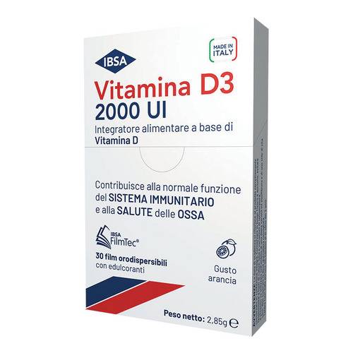 Vitamina D3 Ibsa 2000Ui 30Film