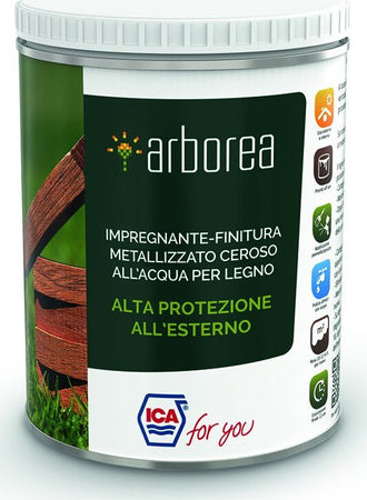 ICA-ARBOREA---IMPREGNANTE-FINITURA-METALLIZZATO-CEROSO-ALL'ACQUA-PER-LEGNO-0,750ML-BIANCO-ALLUMINIO