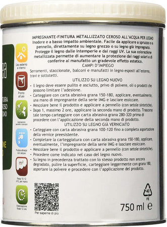 ICA-ARBOREA---IMPREGNANTE-FINITURA-METALLIZZATO-CEROSO-ALL'ACQUA-PER-LEGNO-0,750ML-BIANCO-ALLUMINIO