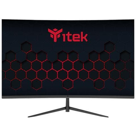 Itek ggc monitor pc 59,9 cm (23.6\") 1920 x 1080 pixel full hd led nero, grigio - ITMC24V201FHD