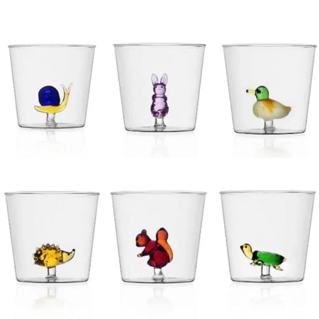 Ichendorf Animal Farm mix set 6 bicchieri Acqua 2412S75