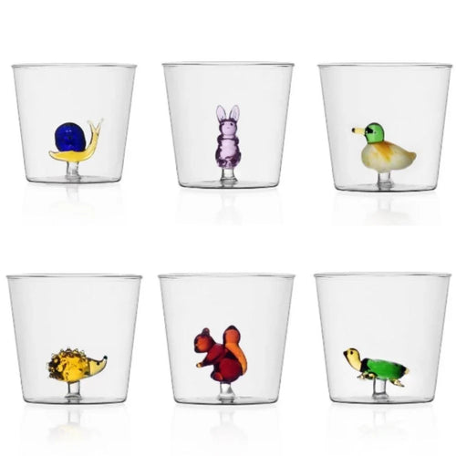 Ichendorf Animal Farm mix set 6 bicchieri Acqua 2412S75