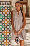 ICONIQUE-Abbigliamento-|-Abito-chemisier-smanicato-Elsa