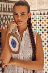 ICONIQUE-Abbigliamento-|-Abito-chemisier-smanicato-Elsa