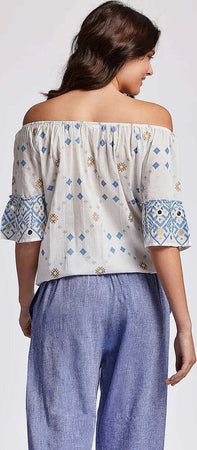 ICONIQUE-Abbigliamento-|-Top-ricami-artigianali-Nora