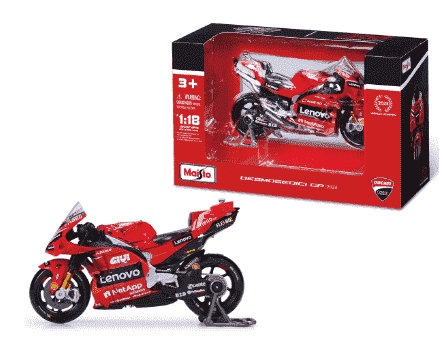 Burago Ducati Lenovo Team 2023 Bagnaia