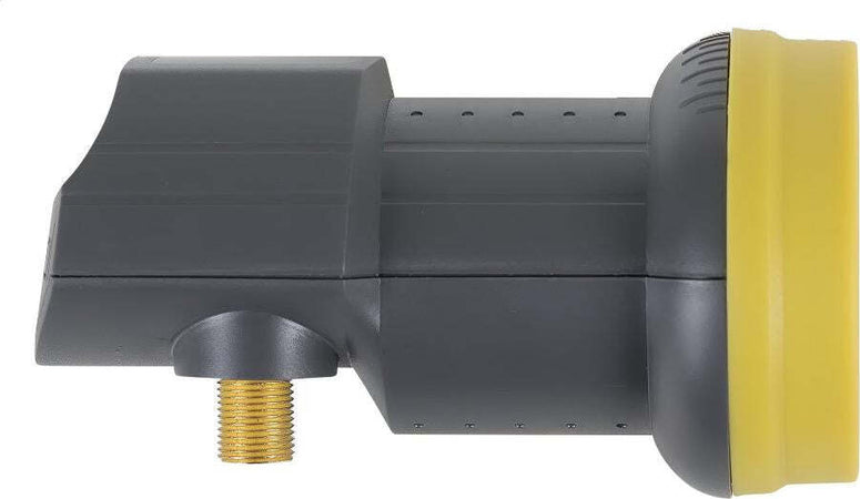 IDDIGITAL-Illuminatore-LNB-Lnb-Universale-con-Schermatura-Lte-Grigio-e-Giallo