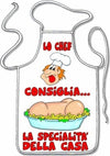 Idea Regalo Addio Al Nubilato E Celibato Grembiule In Tessuto Lo Chef Consiglia La Specialità Della Casa: Il Pisello Salute e cura della persona/Erotismo e contraccezione/Sex toys/Gadget per addio al nubilato e al celibato Kondorama - Martinsicuro, Commerciovirtuoso.it