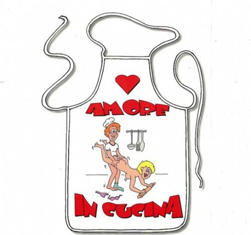 Idea Regalo Addio Al Nubilato E Celibato Maxi Grembiule In Tessuto Humor ‘b’ Amore In Cucina Salute e cura della persona/Erotismo e contraccezione/Sex toys/Gadget per addio al nubilato e al celibato Kondorama - Martinsicuro, Commerciovirtuoso.it