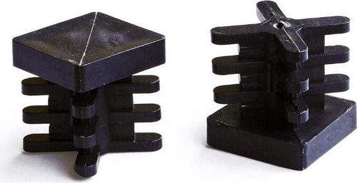IDEARE-MASIDEF---4-PUNTALI-INTERNI-ALETTATI-QUADRI-NERI-35X35MM