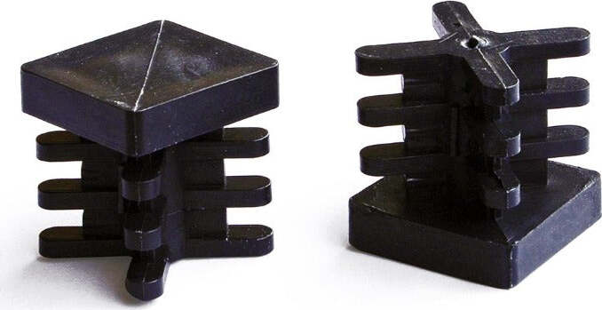 IDEARE-MASIDEF---4-PUNTALI-INTERNI-ALETTATI-QUADRI-NERI-35X35MM
