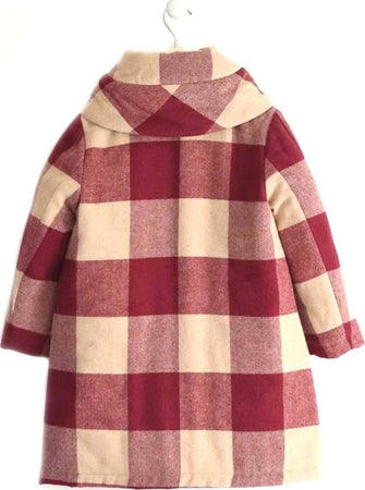 Ido Cappotto Per Ragazza Fantasia Quadri Twill Invernale Con Cappuccio E Tasche Esterne Moda/Bambine e ragazze/Abbigliamento/Giacche e cappotti/Cappotti Mondo Bimbo - Bagnara Calabra, Commerciovirtuoso.it