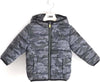 Ido Piumino Per Bambini Fantasia Grigio Con Zip E Cappuccio Imbottito Moda/Bambini e ragazzi/Abbigliamento/Giacche e cappotti/Giacche Mondo Bimbo - Bagnara Calabra, Commerciovirtuoso.it