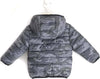 Ido Piumino Per Bambini Fantasia Grigio Con Zip E Cappuccio Imbottito Moda/Bambini e ragazzi/Abbigliamento/Giacche e cappotti/Giacche Mondo Bimbo - Bagnara Calabra, Commerciovirtuoso.it