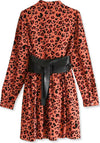 Ido Vestito Corto Bambina In Viscosa Con Stampa Animalier Rosso Maniche Lunge Abitoo Bimba Colletto Classico E Chiusura Con Bottoni Moda/Bambine e ragazze/Abbigliamento/Abbigliamento sportivo/Abiti Mondo Bimbo - Bagnara Calabra, Commerciovirtuoso.it