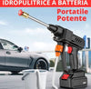 Idropulitrice-a-batteria-senza-fili,-idropulitrice-50PSI-portatile-elettrica,-batteria-48v-1500mAh-ricaricabile,-per-per-Lavare-Auto,-Innaffiare-Fiori-irrigazione-da-giardino